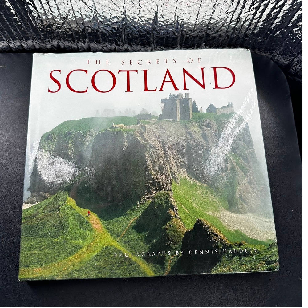 The Secrets of Scotland Hardcover Book Dennis Hardley Photography